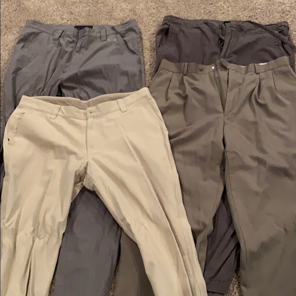LOT Oakley & other casual dress pants 38x34